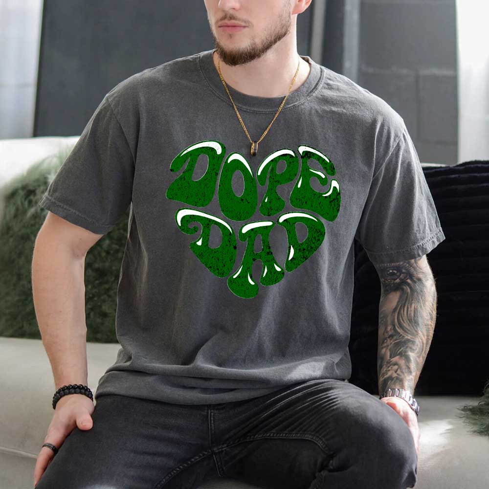 Dope Dad Retro Graphic T-Shirt β Cool Father's Day Gift