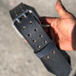 H Smoked handtooled weight belts by Boltsbootsbrand