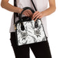 Dark Garden Rose Handbag