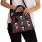 Crimson Skull Handbag