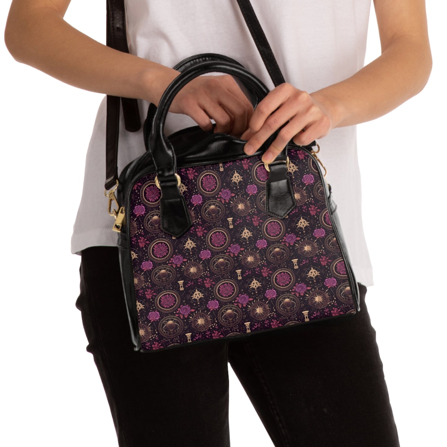Midnight Hazel Dark Romance Handbag