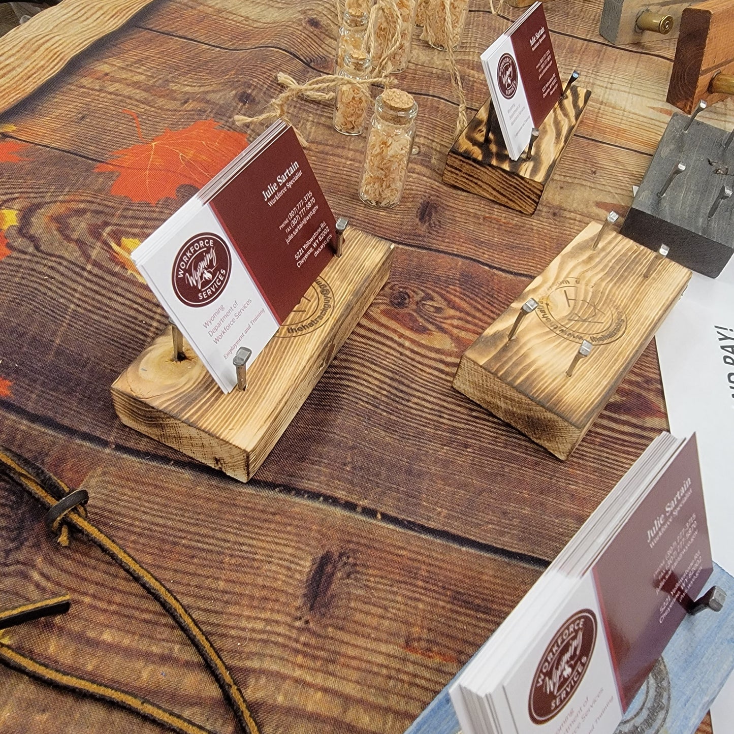 BCH - Business Card Holder Horseshoe Nails