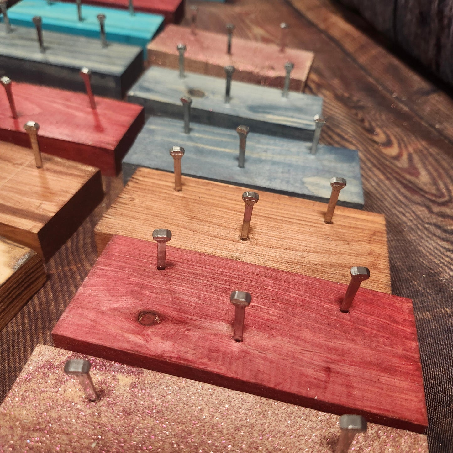 BCH - Business Card Holder Horseshoe Nails