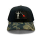 Blackbeard’s Flag Patch Hat | Sobro Waterwood Performance Mesh Hat Black Camo
