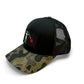 Blackbeard’s Flag Patch Hat | Sobro Waterwood Performance Mesh Hat Black Camo