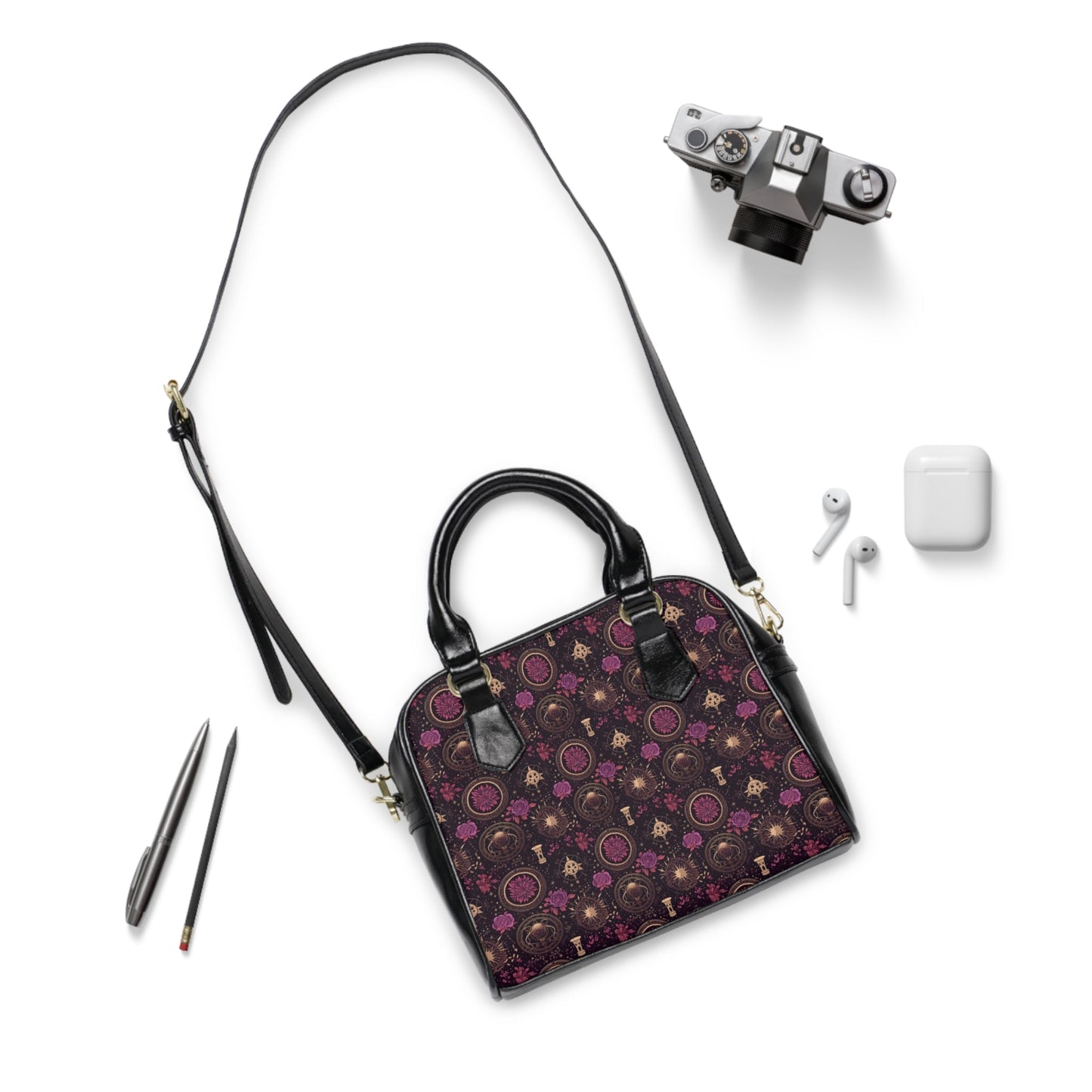 Midnight Hazel Dark Romance Handbag