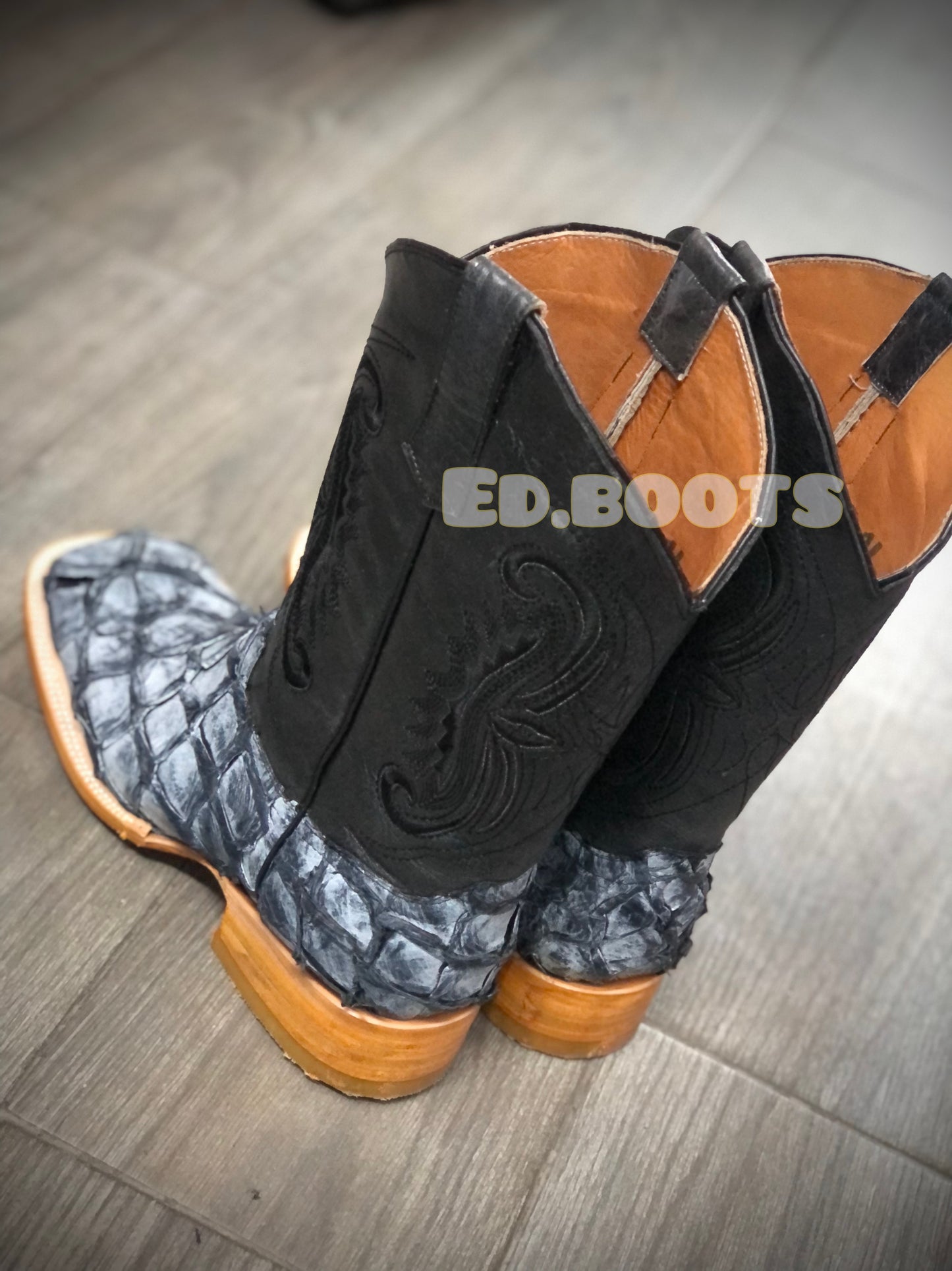 Men’s denim big bass by Ed.boots