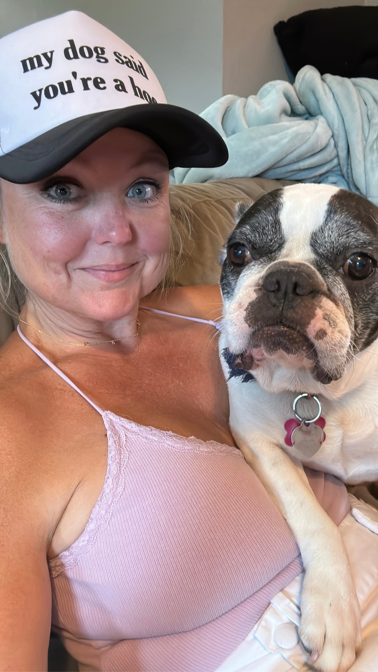 Trucker Hat -  My Dog Said You're A Hoe