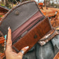 The Hazy Elva Wallet (Brown Leather ) a Haute Southern Hyde by Beth Marie Exclusive