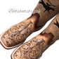 Scroll handtooled design 💃🏼women’s signature by Boltsbootsbrand