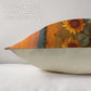 Sunflower Field Throw Pillow Case Made in America