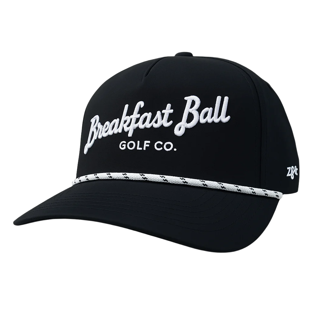 Breakfast Ball – Black Performance Snapback