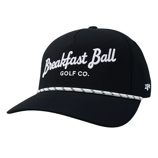 Breakfast Ball – Black Performance Snapback