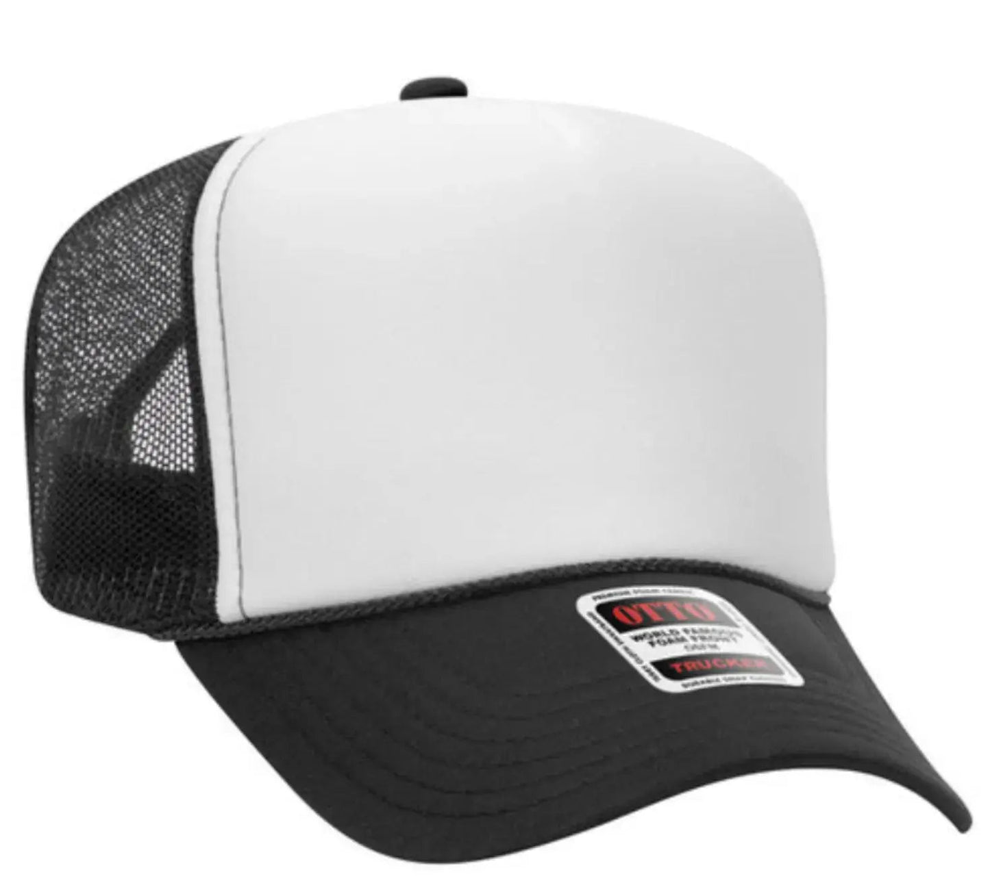 I Get Us In Trouble Adult Otto Foam Trucker Hat