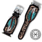 Western Tooled Leather Floral Watch Band by Double B Wild Rags Fits 42mm 44mm 45mm