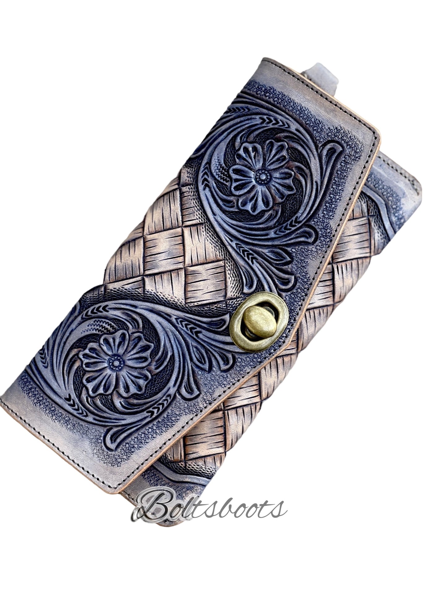 Lady B handtooled wallet