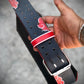 Naruto edition handtooled weight belt by Boltsbootsbrand