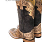 Lilies natural handtooled (( Boltsboots signature))