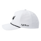 Breakfast Ball – White Performance Snapback