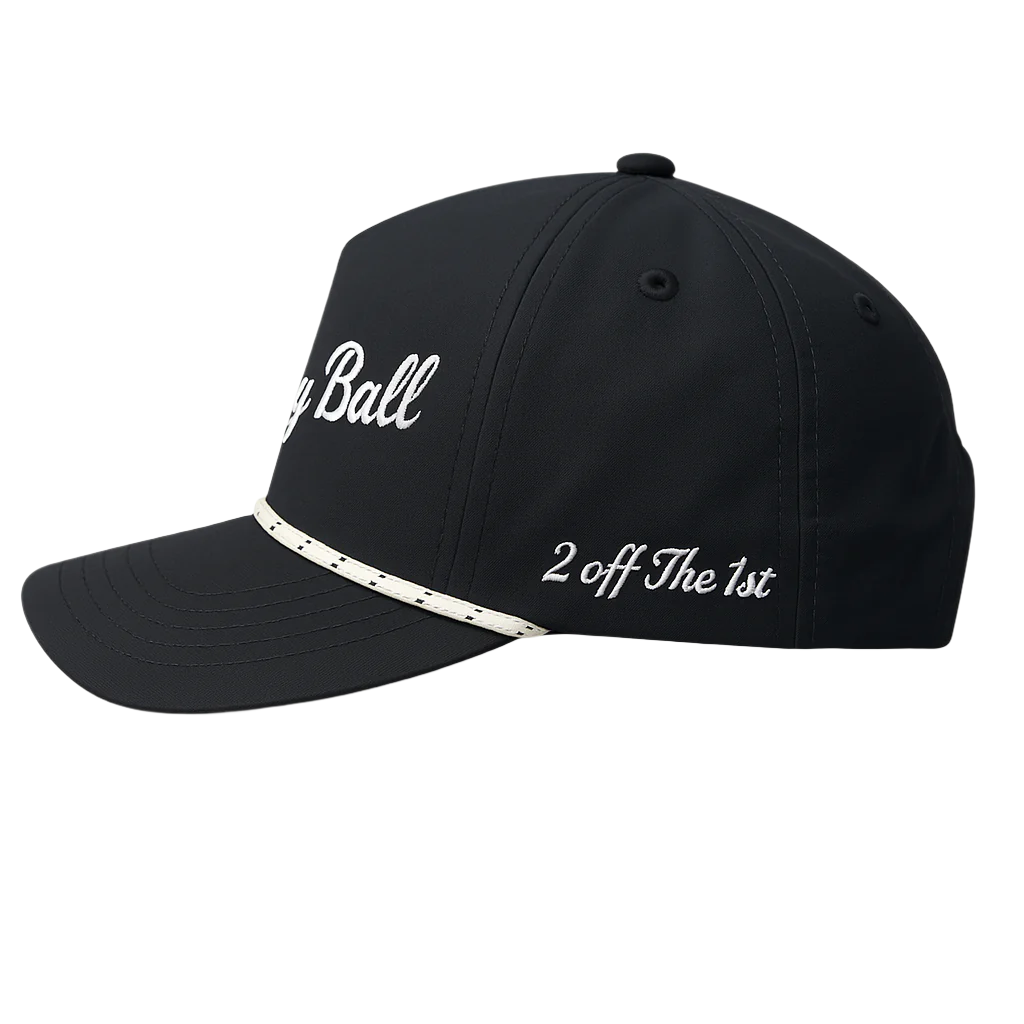 Breakfast Ball – Black Performance Snapback