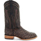 Soto Boots Mens Out of the Wild Brown Ostrich Print Boots H50031