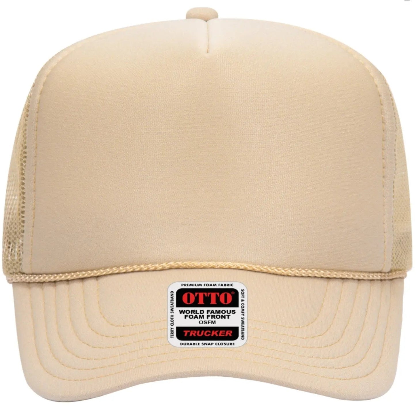 I Don't Like Drunk Me Either Adult Otto Foam Trucker Hat