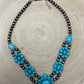 Western Squash Faux Statement Necklace - 21 inch