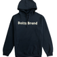 Bolts brand blue hoodie
