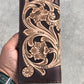 Cadd brown handtooled wallet