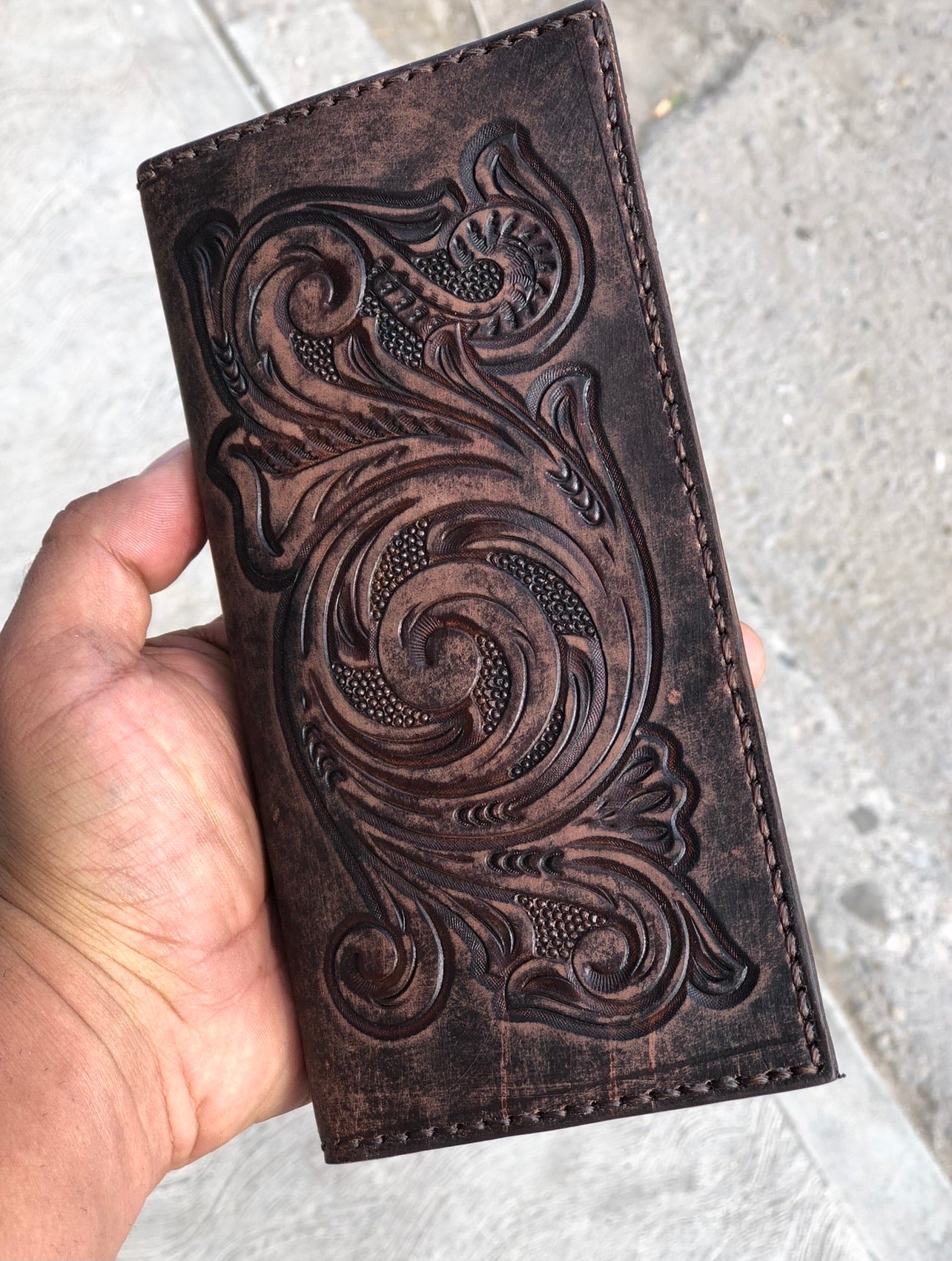 Mate 🧉 rush handtooled wallet